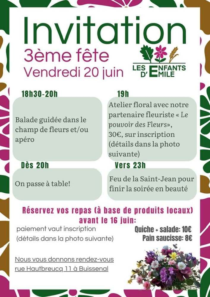 3e fête des Enfants d'Emile