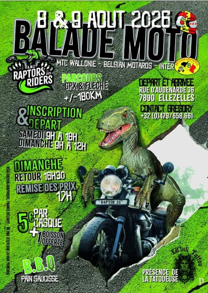 Balade Moto - Raptor Riders