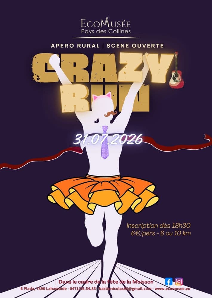 Crazy run et scène ouverte