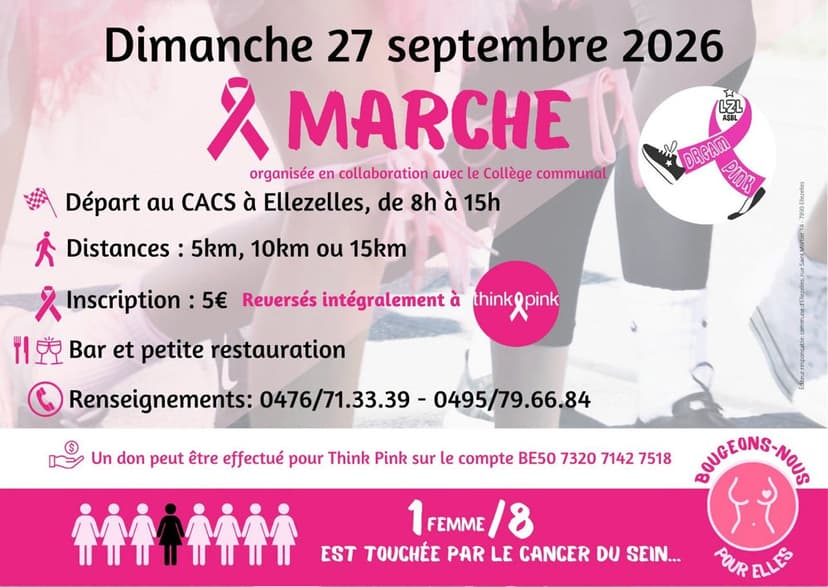 Marche Think Pink Ellezelles