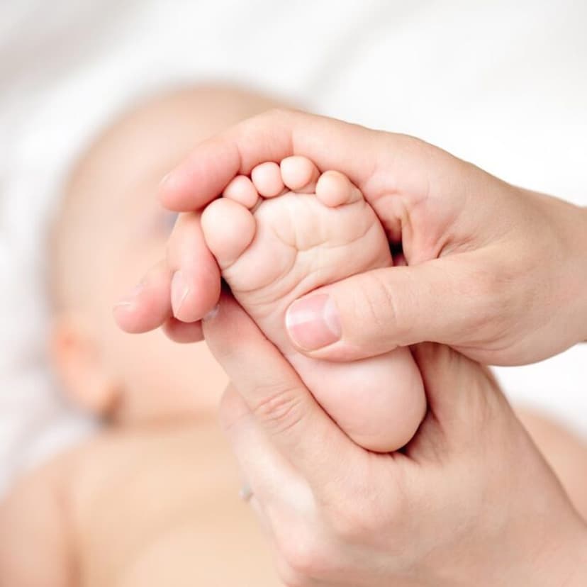 Massage bébé à l'ONE