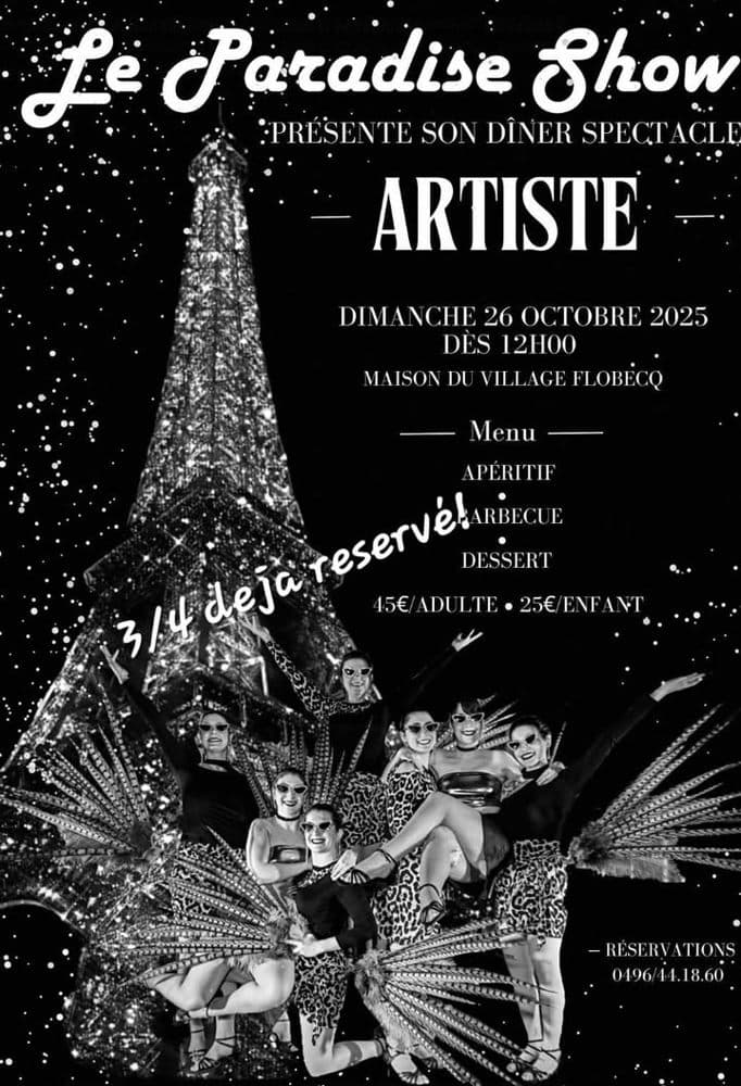 Paradise Show dîner spectacle